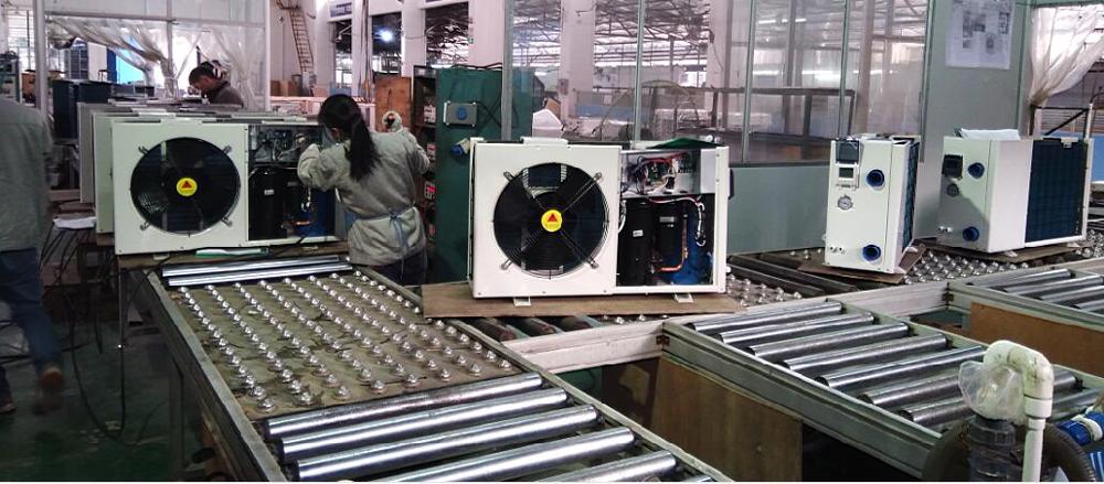5.5KW Air To Water Heat Pump For Swimming Pool With Titanium Heat Exchanger