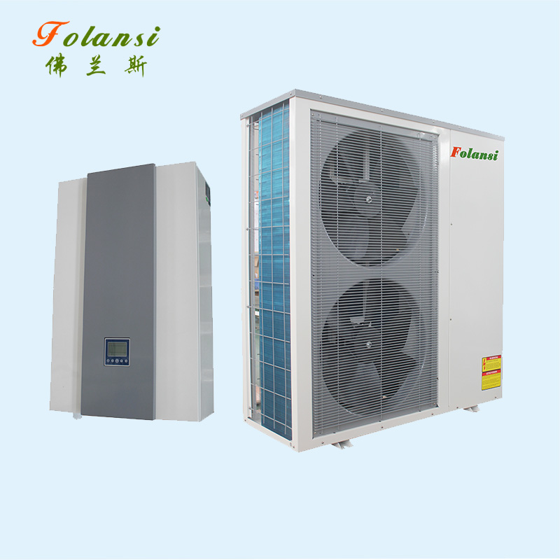 Split type Air to Water DC inverter Heat Pump from 9kw to 17kw